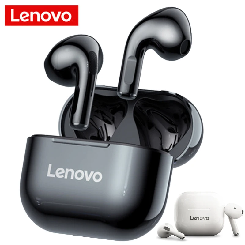 Оригинальные беспроводные Bluetooth-наушники Lenovo 5 0 LP40 TWS мини-наушники с микрофоном
