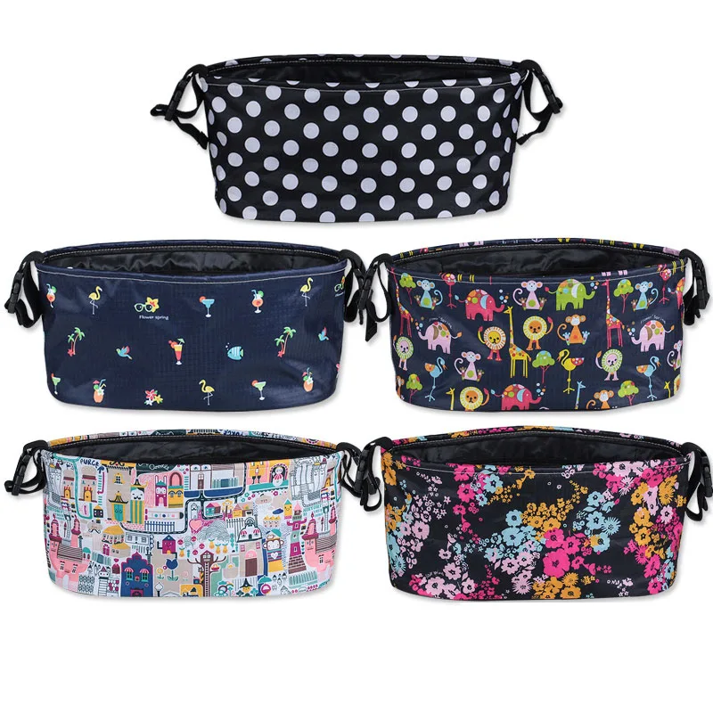 diaper bag hooks onto stroller