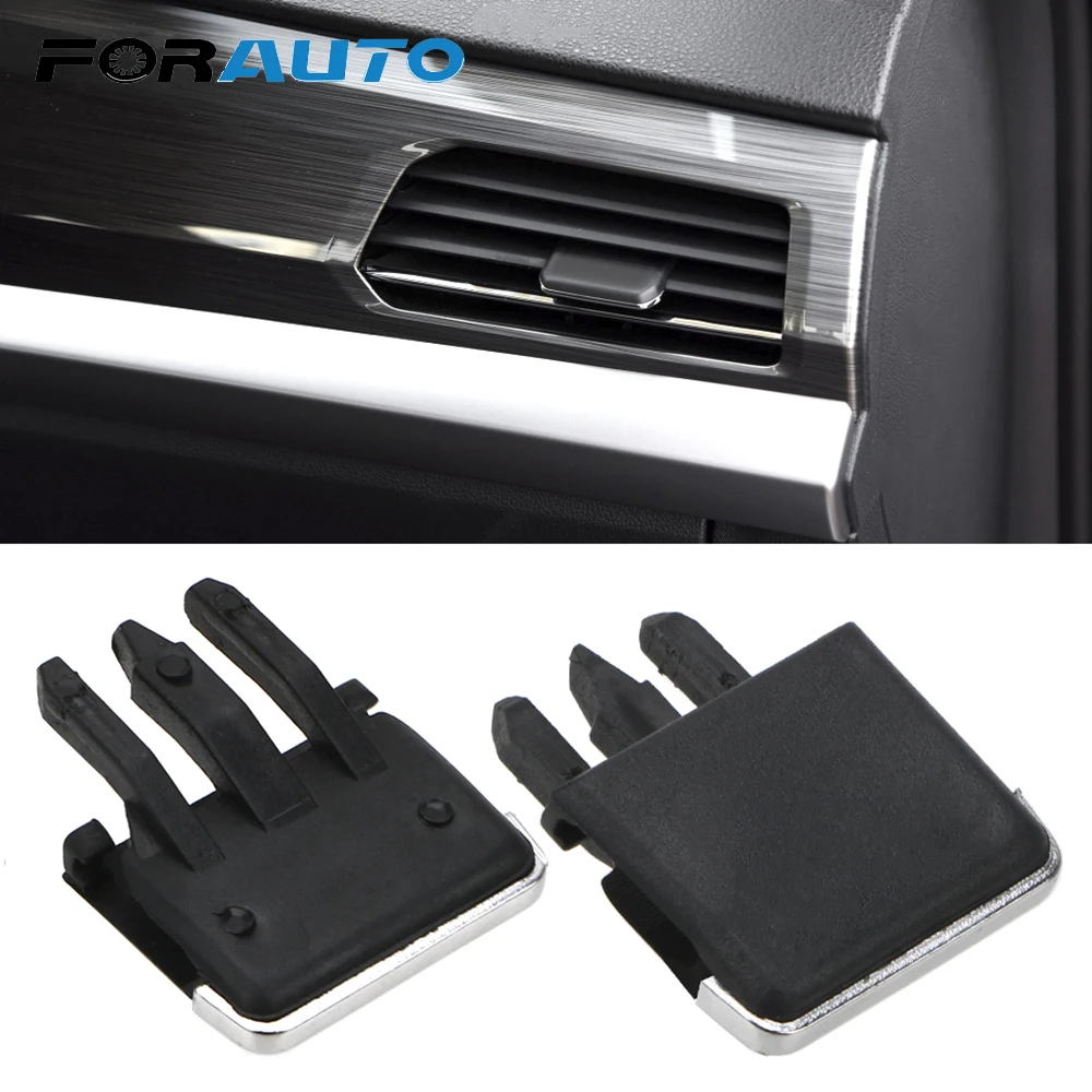 FORAUTO 1 Pair Car Air Conditioning Leaf Adjust Clips Air Vent Louvre