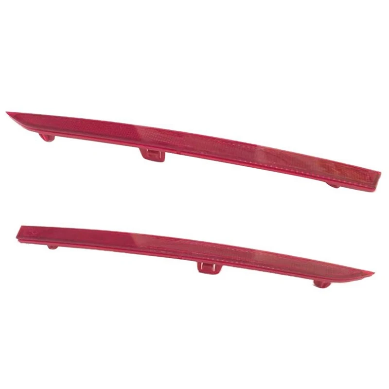2X 63147847165 Rear Left/63147847166 Rear Right Bumper Reflector Red For BMW 3 Series F30 F31 M