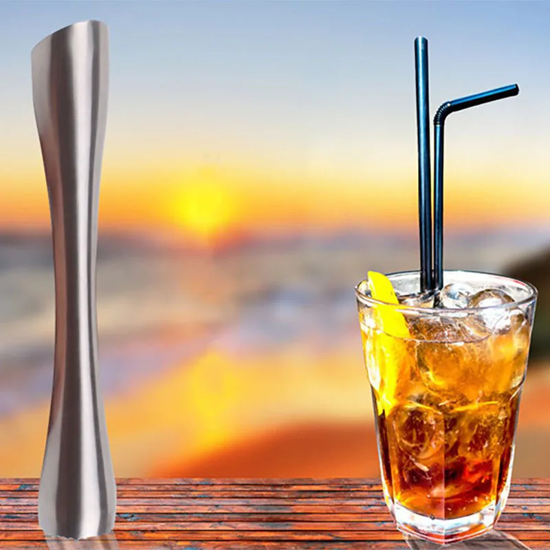 1 шт. бар из нержавеющей стали для коктейлей Mojito Mint Muddler DIY Миксер для напитков со льдом для коктейлей Muddler бармен барменная посуда барменная