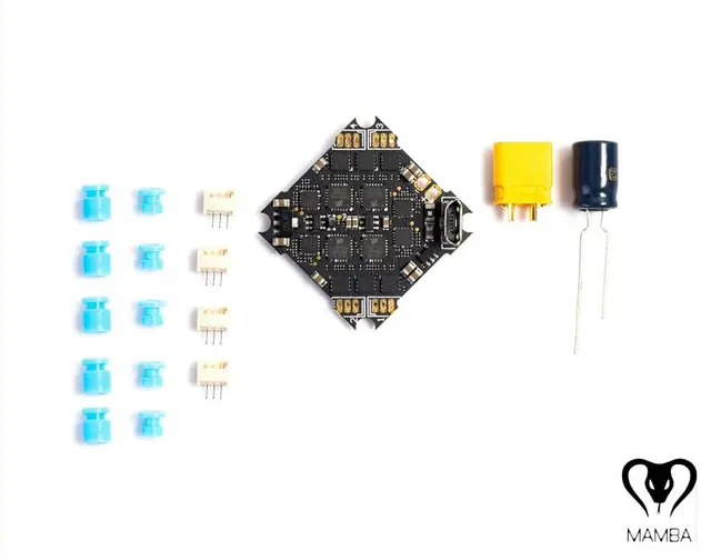 $33.49  DIATONE MAMBA F411 AIO 15A ESC & Flight Controller FC 2-4S Dshot 300/600 for RC FPV Racing Drone