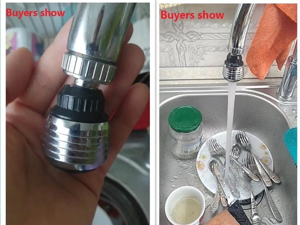 Кухня кран насадки для душа воды Bubbler экономии коснитесь аэратор 360 градусов поворотный разъем диффузор смесителя сопла фильтр адаптер
