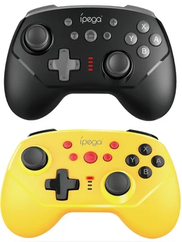 

IPEGA PG-9162Y Mini Bluetooth Game Controller Wireless Wired Connection Support TURBO Six-Axis Gyroscope For N-Switch for switch