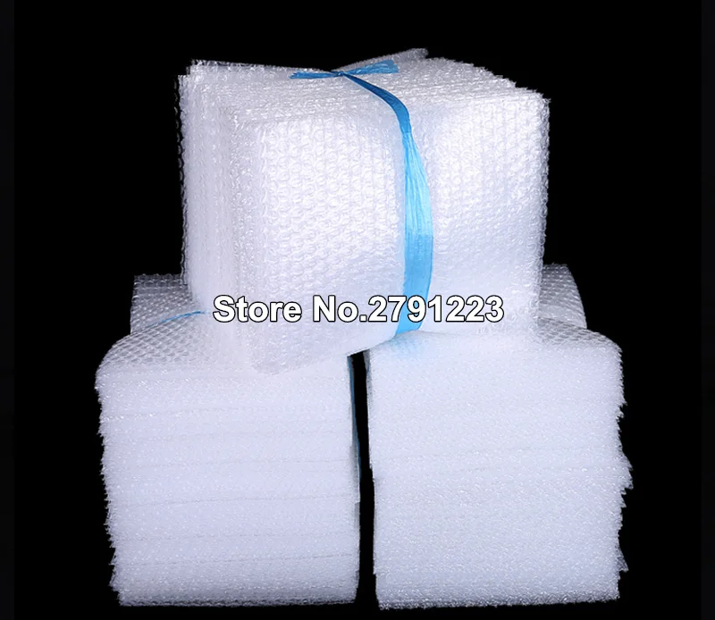 100 шт 28*30 см пластиковая упаковка конверт белый пузырьковый упаковочный мешок PE прозрачный пузырьковый мешок противоударный мешок двойная пленка пузырьковый мешок