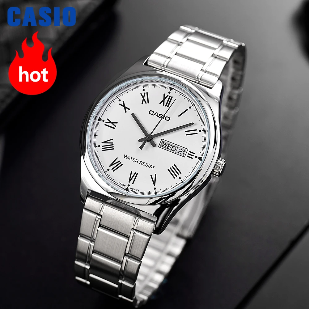Часы Casio мужские Простые часы лучшие марки роскошные кварцевые