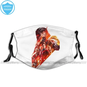 

The Ant Man Mouth Face Mask Ant-Man And The Wasp Facial Mask for Adult with 2 Filters Beautiful Mask