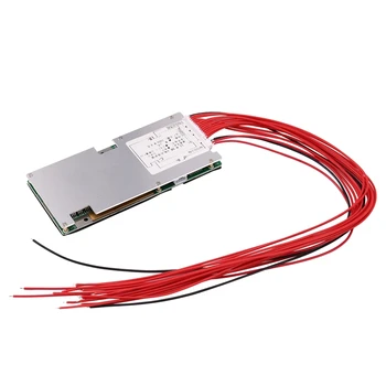 

17S 50A 64V Lithium Li-Ion Battery Protection Board BMS PCB with Balance Temperature Control Protection