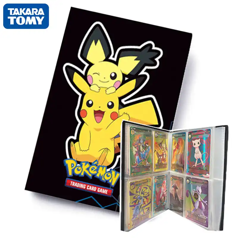 タカラトミー240個アルバムポケモンカードホルダーブックアニメゲームカードコレクター子供バインダーフォルダロードされたリスト容量のおもちゃ ゲーム コレクションカード Aliexpress