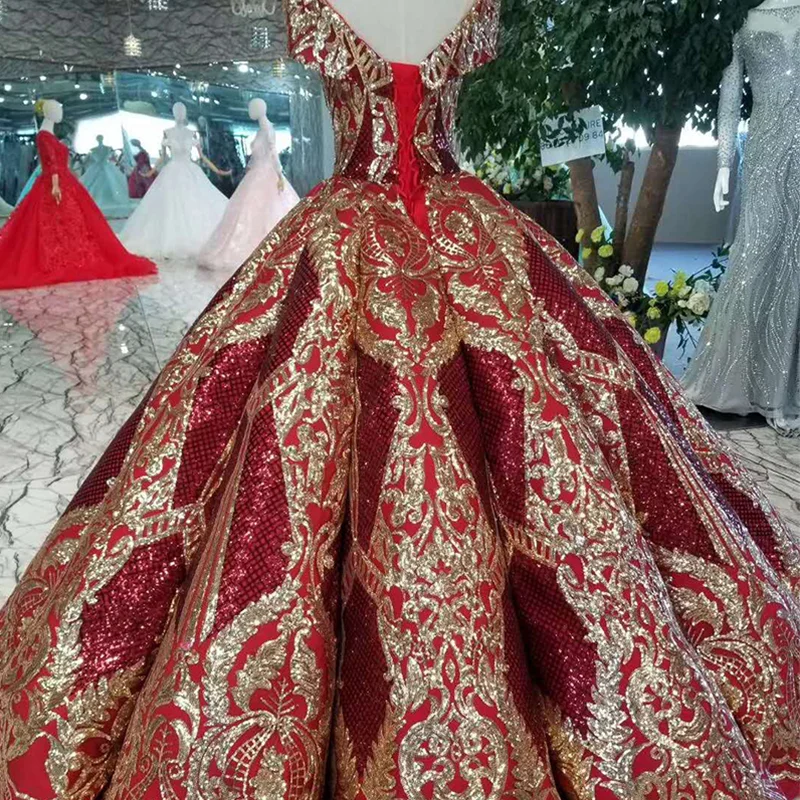 LSS124 Роскошные Длинные королевские платья для выпускного вечера Красное Бальное
