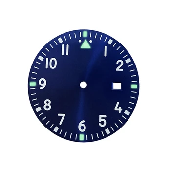 

For ETA 2824/2815 Automatic Movement 33.5mm Luminous Watch Dial Metal Watch Dial for Swiss 2824/2815 Parts