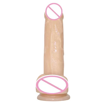 Sex Toys For Woman Men Girl For Adults 18 Big Dilldo Huge Penis Suction Cup Soft Material  Masturbation Large Aftifclal Dildo AV 5