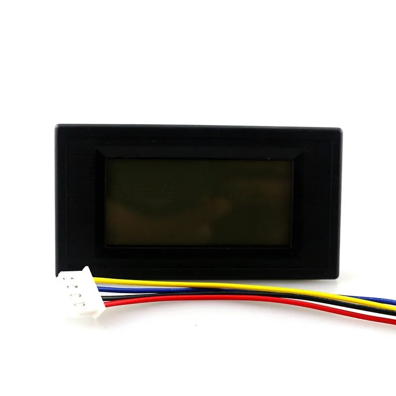 Три полу-lcd DC Цифровой амперметр DC 0~+/-100A тест положительного и отрицательного тока метр сильный анти-помех возможность