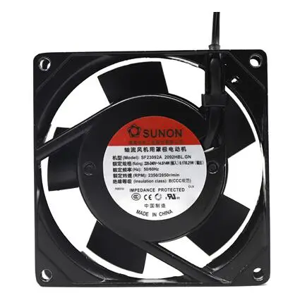 Новый вентилятор SF23092A 2092HBL GN 92*92*25 мм 220 В Универсальный охлаждающий промышленный