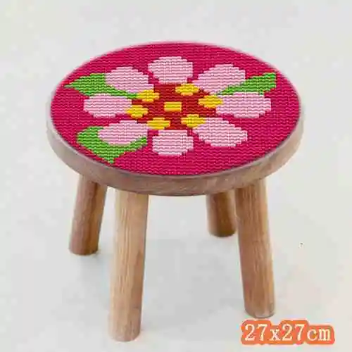 Защелка для самостоятельной сборки комплект крючков Almofadas Klink Haak Kleed Bloemen Подушка с пуговицей животные рукоделие коврик Klink Haak Kussen Bloem Knooppakket