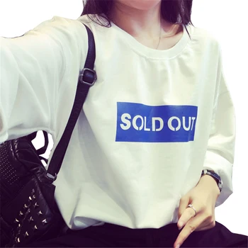 

New Fashion Women Letter Printed Hoodies Female Casual Tops Womens Loose Long Sleeve O-neck Harajuku Polyester Females Trendy
