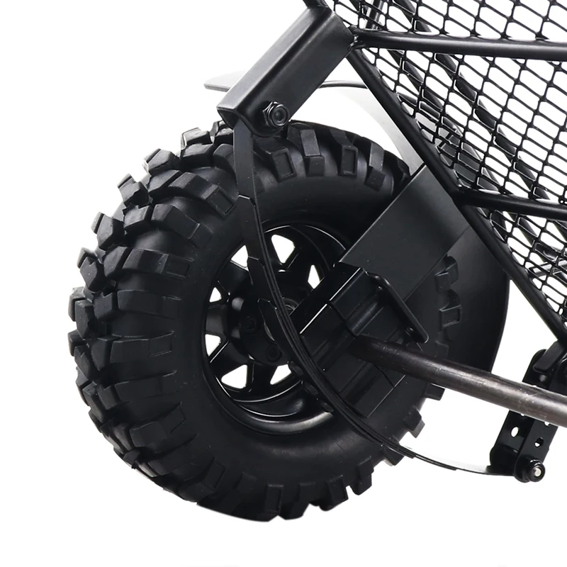 1/10 Metal Hitch Mount Trailer 220 x 205mm for RC Crawler Axial SCX10 90046 Traxxas TRX4 D90 Tamiya CC01