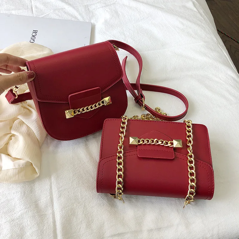 

Female bag 2019 new fashion summer Korean version of the trend single shoulder slung simple small bag