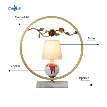 

Table lamp for living room bedroom，ｌｏｕｎｇｅ，ｓｔｕｄｙ，ｏｆｆｉｃｅ，ｒｅａｄｉｎｇ，ｂｒａｓｓ　ｂｏｄｙ，ｃｌｏｔｈ　ｌａｍｐ　ｓｈａｄｅ， new Oriental　ｓｔｙｌｅ，creative bird