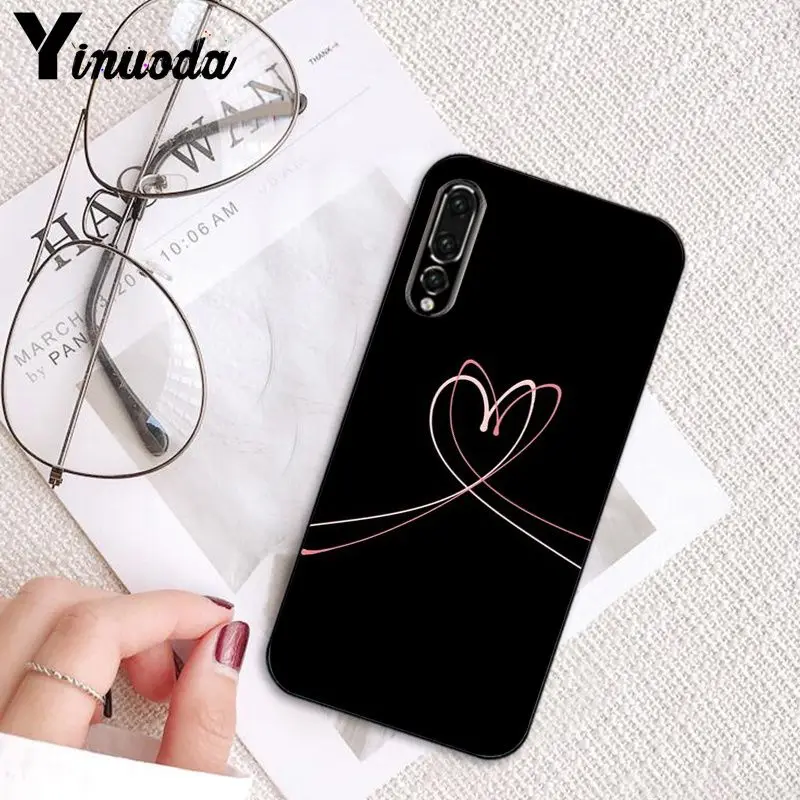 Чехол для телефона Yinuoda I love you Heart Huawei P40 P30 P20Pro P20Lite P30Lite Psmart P10 9lite|Бамперы| |