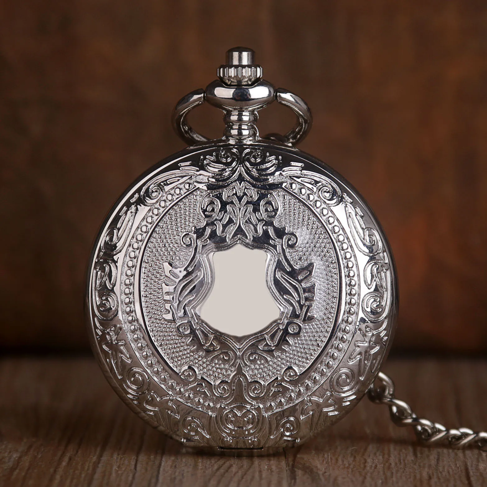 Роскошные серебряные дизайнерские карманные часы с белым циферблатом, механические карманные часы для мужчин и женщин, подарок с цепочкой-брелоком