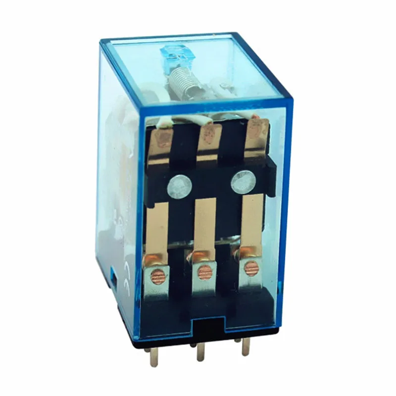 Реле MY3NJ -10 шт./лот mini rele монтаж печатной платы HH53P 11 контактов 3PDT AC/DC 12v 24v 36v 48v 110v | Реле -32333221182
