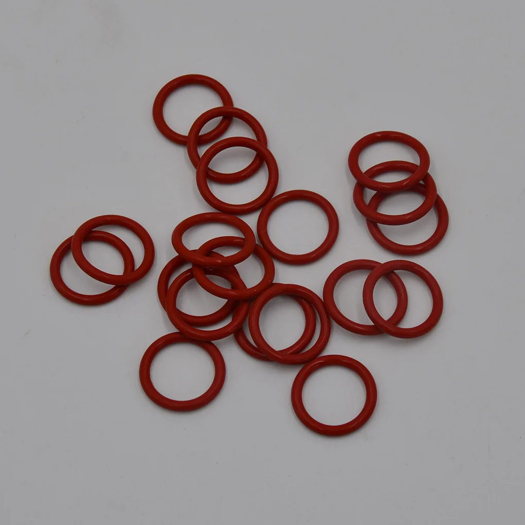 20PCS/Set Replacement for 12AX7 12AU7 12AT7 12BH7 EL84 Tube Damper Silicone Rings Durable Silicone O-Rings