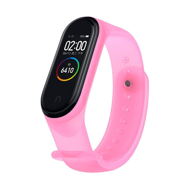 Strap For Amazfit Band 5 MiBand 6 5 4 3 Cartoon Wristband Replacement TPU Strap For Xiaomi Mi Band 6 5 4 Colorful Strap