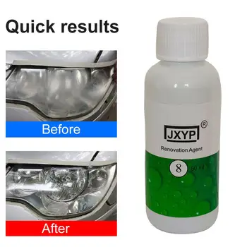

JXYP Car Headlight Repair Coating Solution Repair Kit Oxidation Rearview Coating Headlight Polishing Anti-scratch Liquid 20/50ML