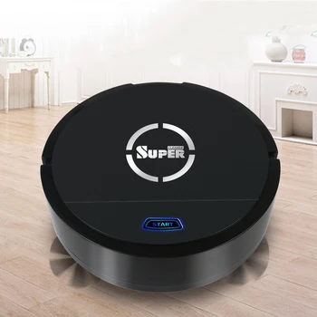

Usb Rechargeable Auto Cleaning Robot Smart Sweeping Robot Floor Dirt Dust Hair Noiseless Vacuum Sweeper for Home Office Cleaner
