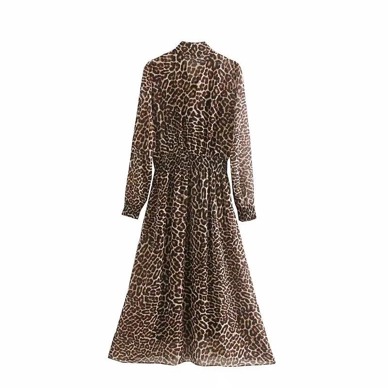 Увядшие в английском стиле винтажные с животным леопардовым принтом пикантные вечерние платья миди для женщин vestidos de fiesta de noche vestidos блейзер