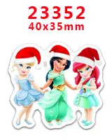 23352 30 шт мультяшный персонаж плоское украшение из смолы PR 23318 - Цвет: 23352