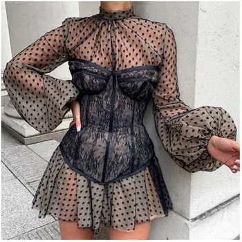 

New Womens Sexy Lace Sheer Sleeveless Shirts Ladies Casual Mesh Blouse Tops body shapers shapewear butt lifter reductive strip