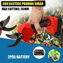 Электрический садовый секатор инструмент беспроводные Электрические перезаряжаемые литиевые секаторы филиал резак прививка инструмент садовые ножницы