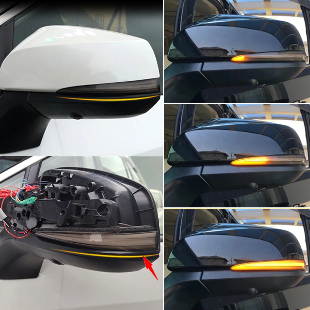 Для Toyota Alphard/Vellfire AH30 Tacoma 16 19 RAV4 20 Highlander 2020 светодиодный динамический сигнал