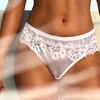 Sexy Panties For Women Underwear Lace Low-waist Solid Underpant Women's Lingerie Transparent Thong Hollow Out Female Briefs ► Photo 3/6