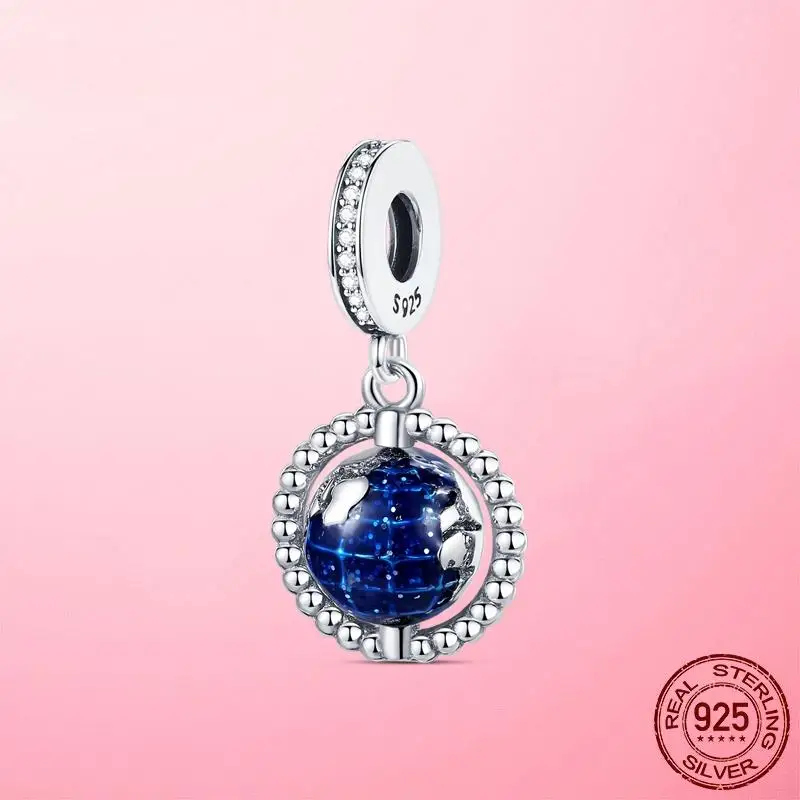 Женские серебряные бусины-подвески подходят для оригинального браслета Pamura S925