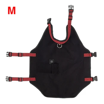 

Electric Comfortable With Traction Rope Pet Heating Vest Soft Temperature Adjustment Dogs Winter Warm Multifunction USB Charging