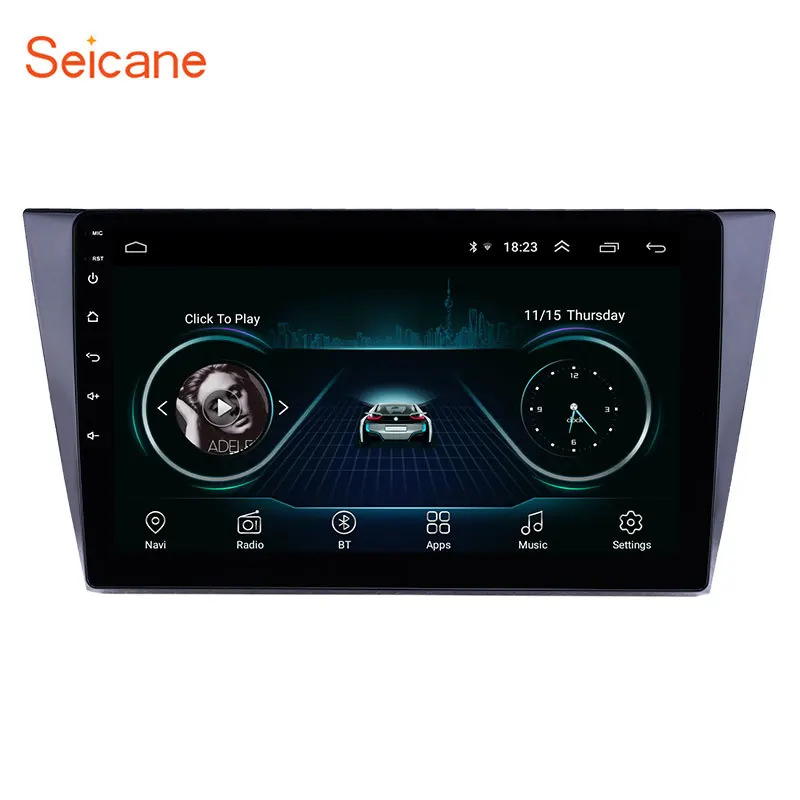 

Seicane 10.1 inch Android 8.1 Car GPS Navigation Radio Multimedia Player for VW Volkswagen Bora 2016-2018 support Carplay OBDII
