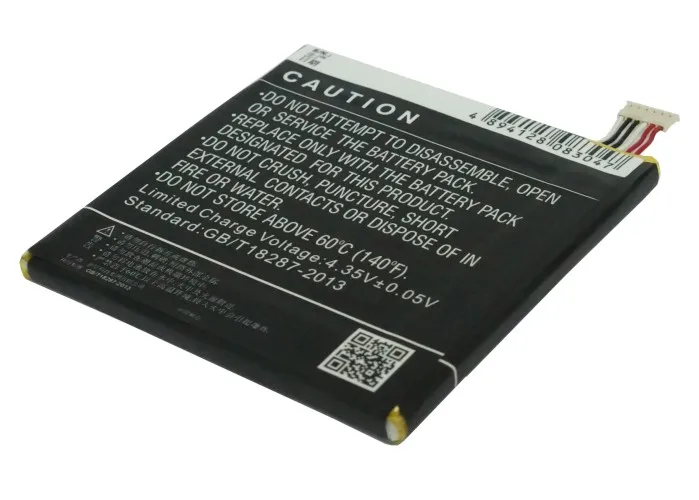 Обновленная батарея Cameron Sino для Alcatel TLp018B2 OT-7025, OT-7025D 1800 mAh/6.84Wh