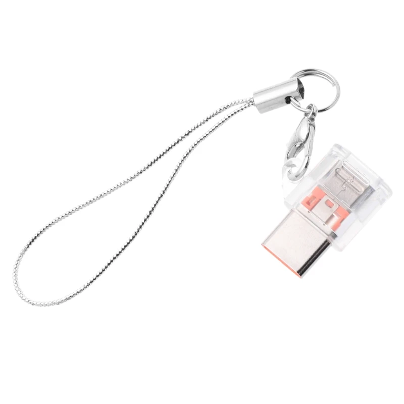 

USB 3.1 Type C Male To Micro USB Female Converter Keychain For Android Phone