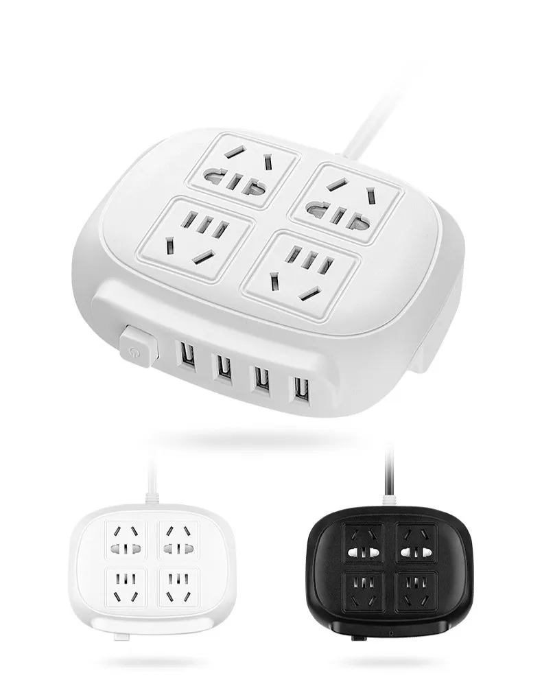 Мультифункциональное USB подключаемого модуля панельная заглушка-в творческом подключаемого модуля буксировочный доска с линия розетка пористый многоцелевой штепсельной вилки