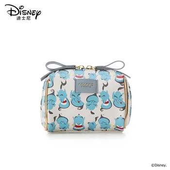 

Disney's New Travel Cosmetic Bag Clutch Aladdin Women Make Up Bag Girls Pouch Makeup Travel Wash Storage Bag Luxury Handbag