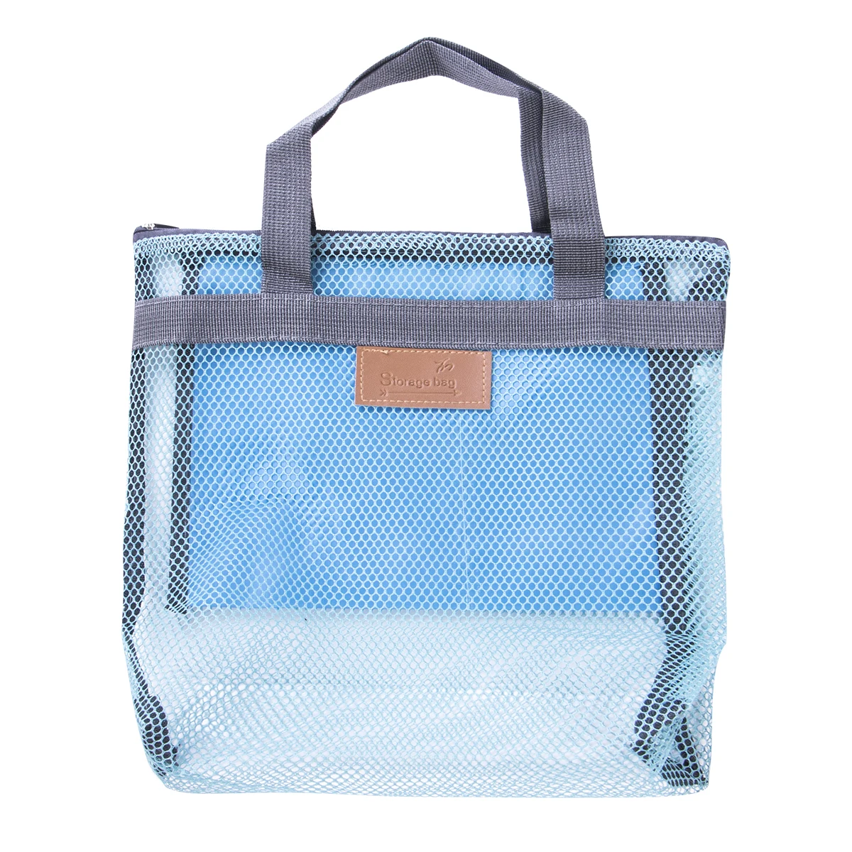  Fashion Travel Mesh Zipper Wallet Case Cosmetic Wash Storage Bag Makeup Pouch