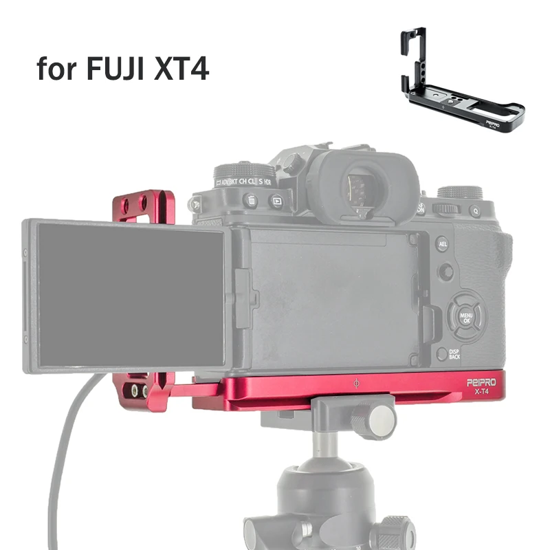 

L Plate L Bracket for FUJIFILM X-T4 XT4 Camera Holder Arca standard Extensionable Quick Release Plate baseplate