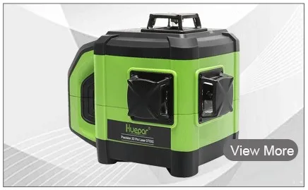 Huepar лазерный уровень зеленый be'a'm 5 линий 360 градусов наливные мини портативный инструмент для FL360G