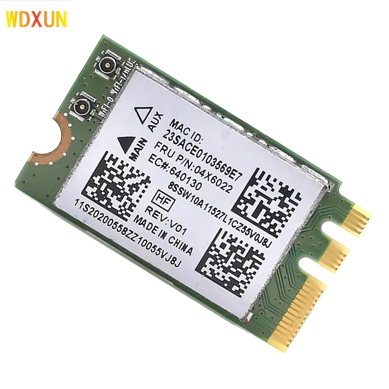 Atheros QCNFA335 WLAN Wifi 블루투스 4.0 NGFF 무선 카드(G40-30 45 70 B50 V1000용) FRU:04X6022 04X6022