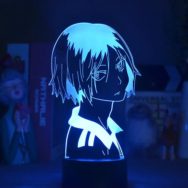 Haikyuu! Светодиодный ночсветильник аниме Kozume Kenma лампа для спальни декор светильник