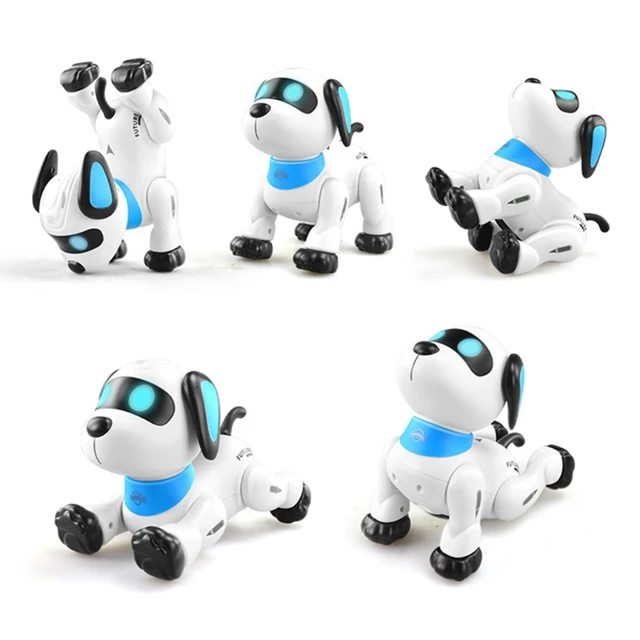C5AA Remote Control Dog RC Robotic Stunt Puppy Voice Control Toys Electronic Pet Dancing Programmable Robot with Sound for Kids 2