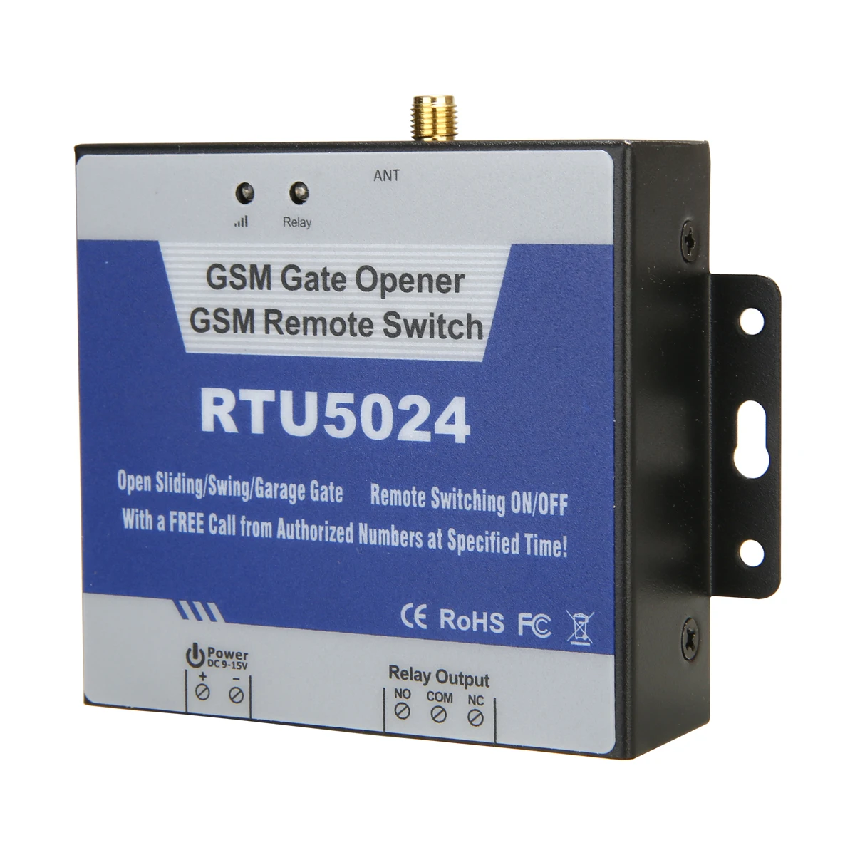 

RTU5024 DC 12V/1.5A Door Gate Opener Relay Switch Wireless Remote Control Door Access Phone Gate Opener